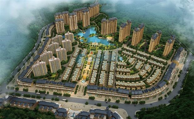 庄园丽都鸟瞰图