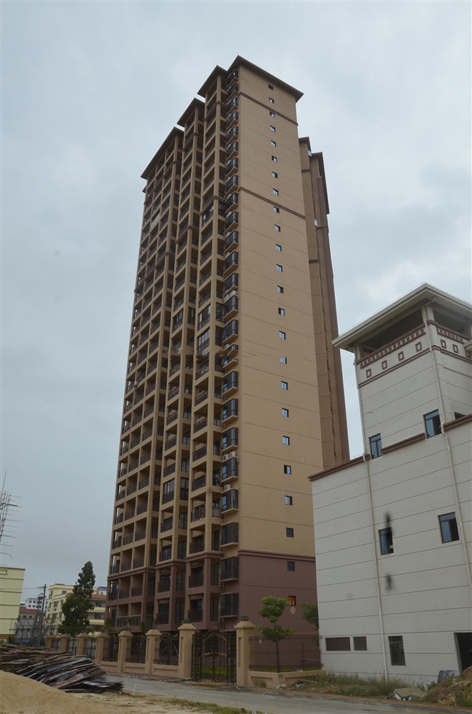 小区楼栋外景