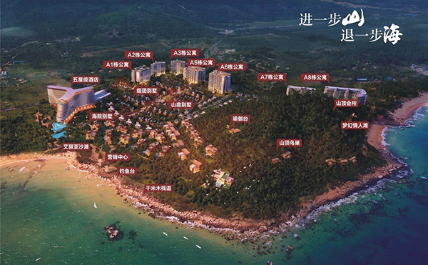 中信香水湾鸟瞰图