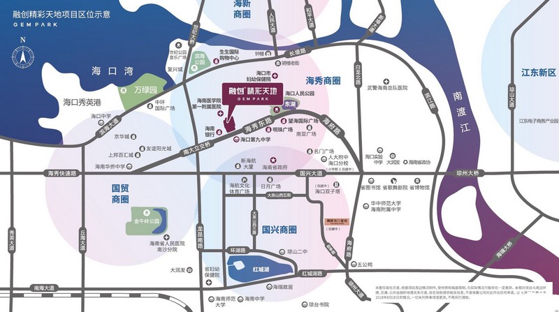 融创精彩天地区位图