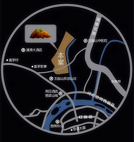 区位图