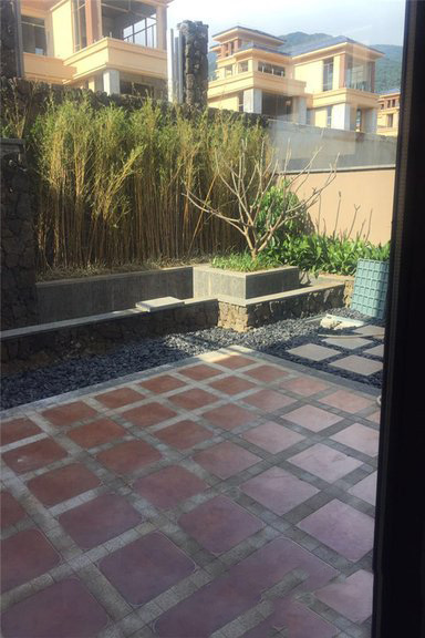 A户型样板间负一层户外庭院
