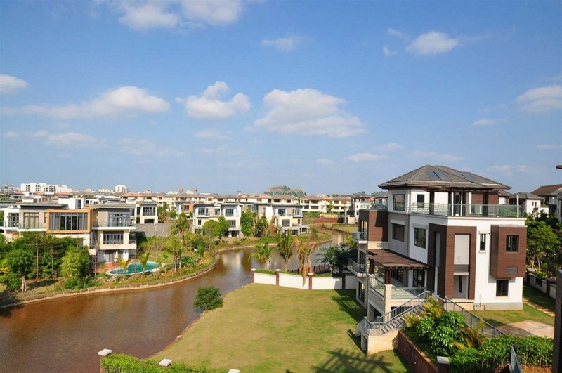 别墅区园林景观实景
