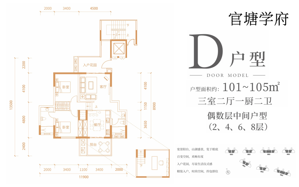学府D户型