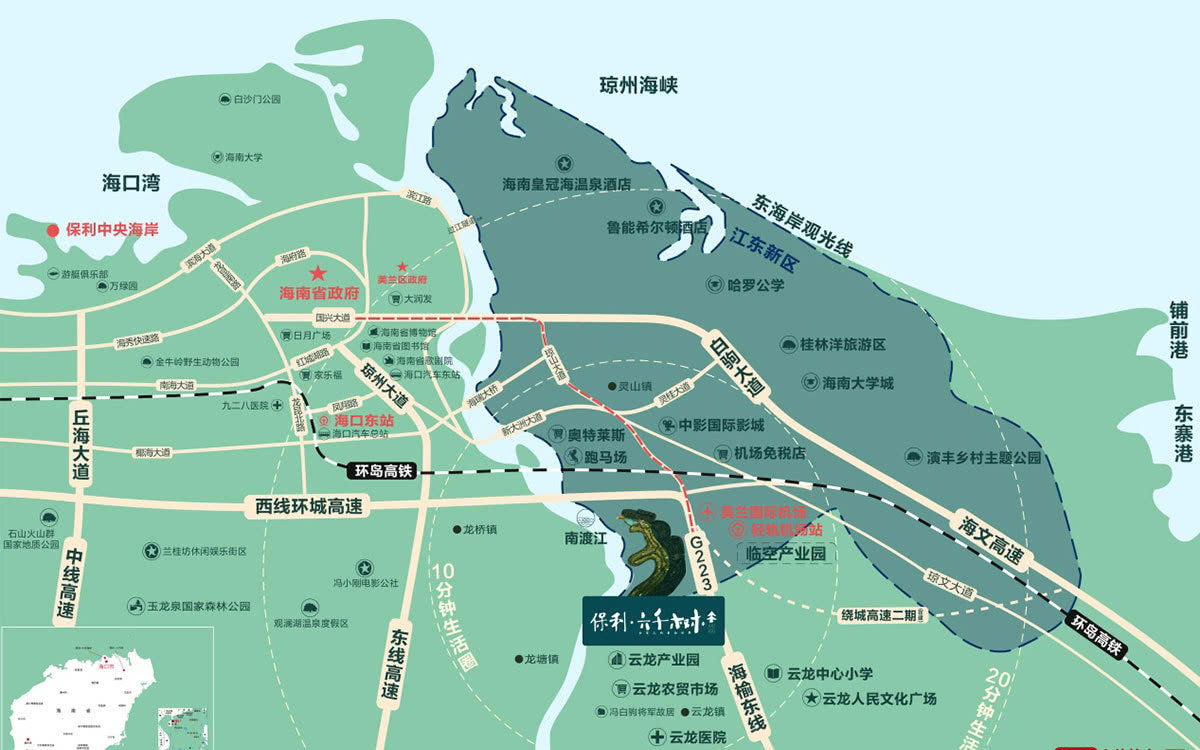保利六千树区位图