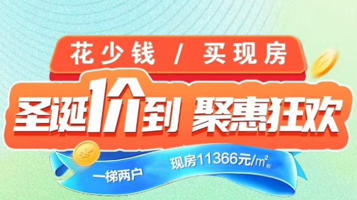  金科雅居圣诞价到优惠