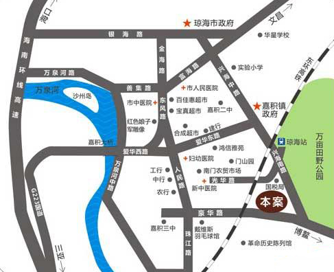 区位图