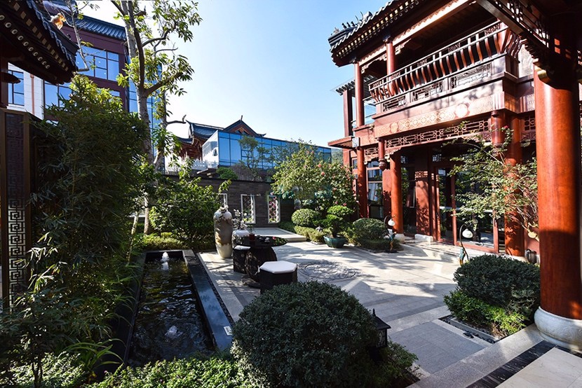 华皓亚龙府合院别墅内景