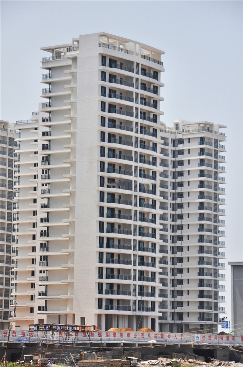 小区公寓楼实景