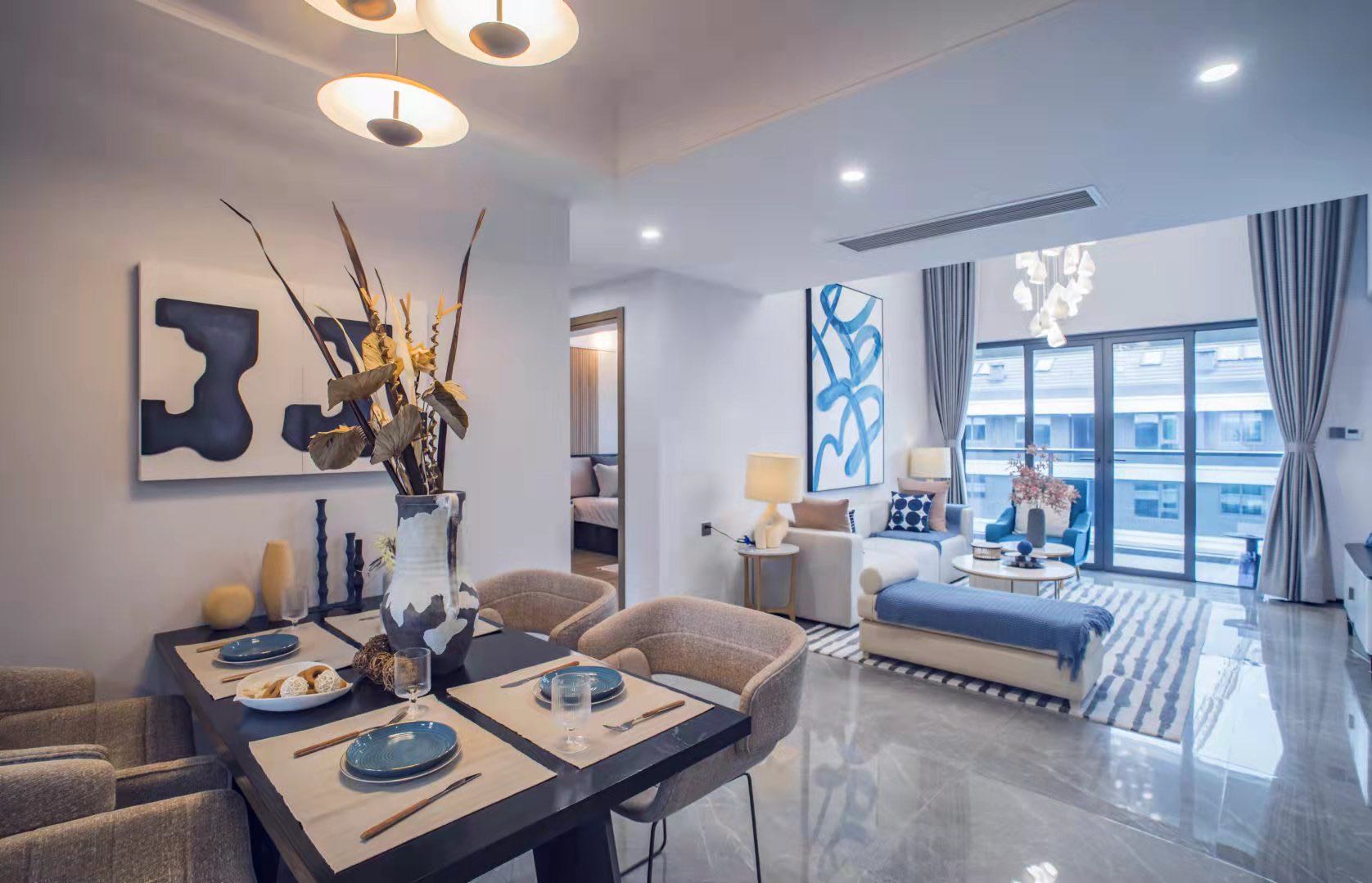 悦海洋房样板间4