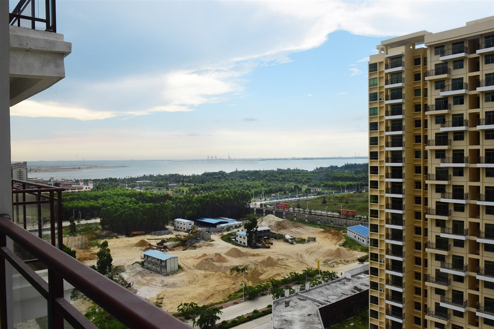 小区高层阳台景观