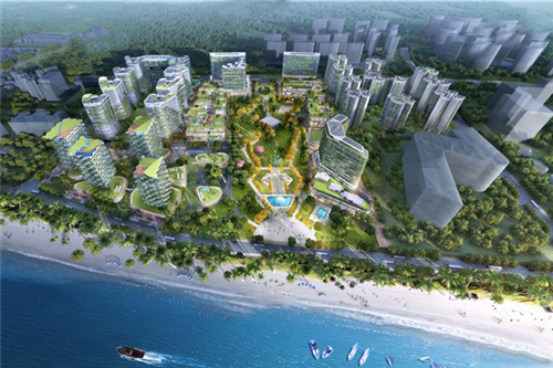 碧桂园海上大都会鸟瞰图