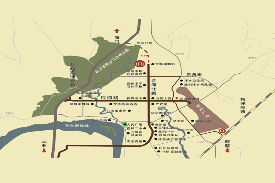 区位图