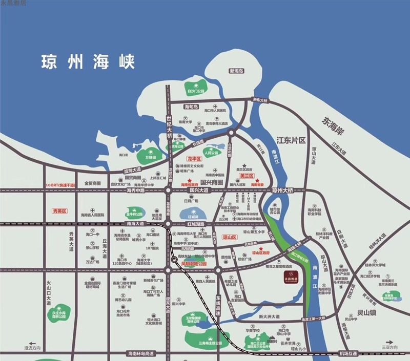 永昌雅居区位图